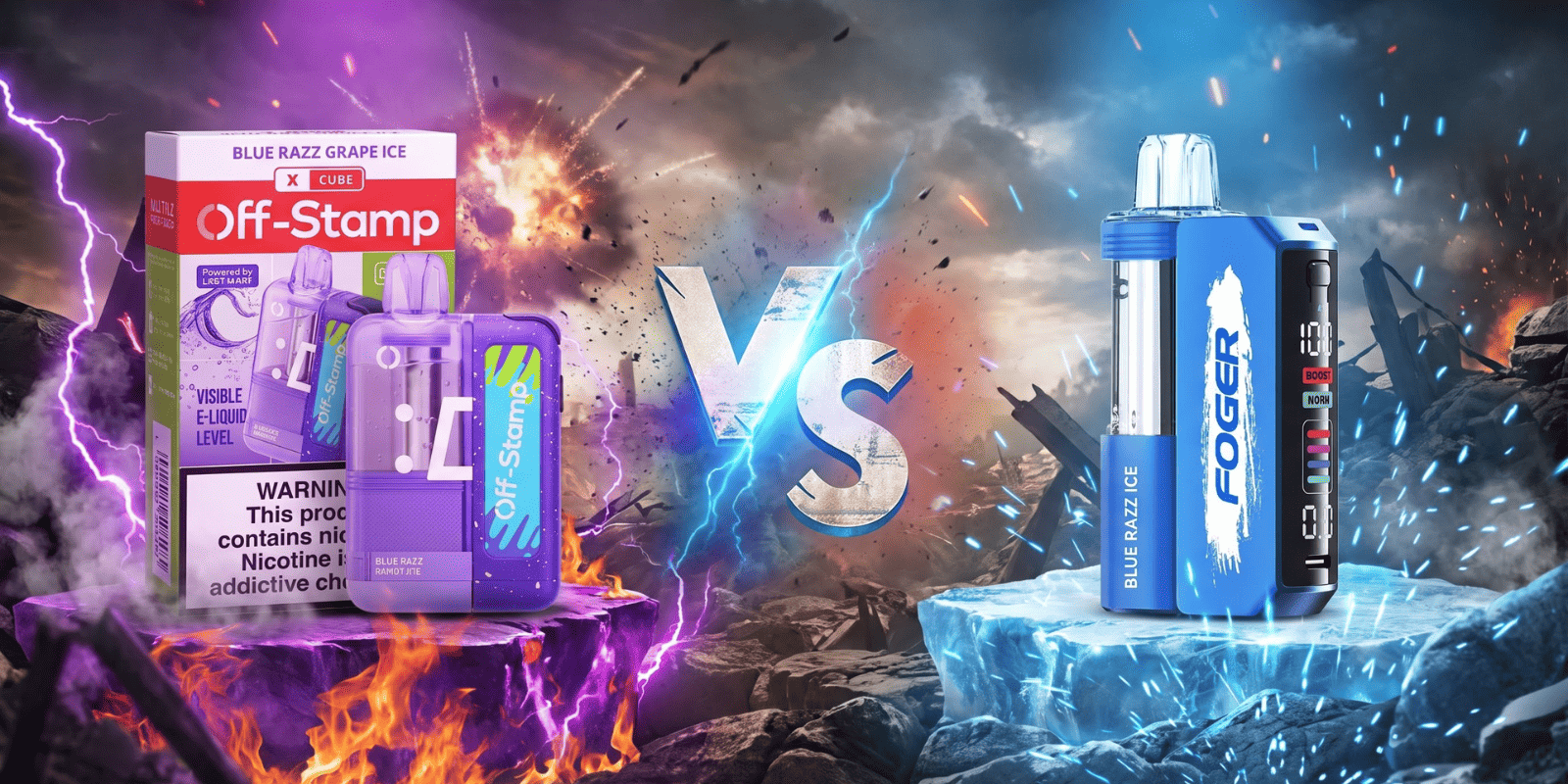 Off Stamp vs Foger Vape: Which Is Better?